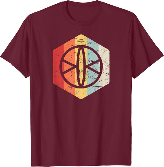 Retro Vintage Treasure Hunter Gift / Metal Detecting T-Shirt - T-Shirt | Maroon