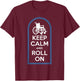 Wheelchair User Paraplegic Disabled Disability Handicap T-Shirt - T-Shirt | Maroon