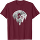 Mountain Bike - MTB Moon Downhill Bike Shirt Gift T-Shirt - T-Shirt | Maroon