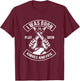 Culinary Chef Born To Play With Knife Fire T-Shirt - T-Shirt | Maroon