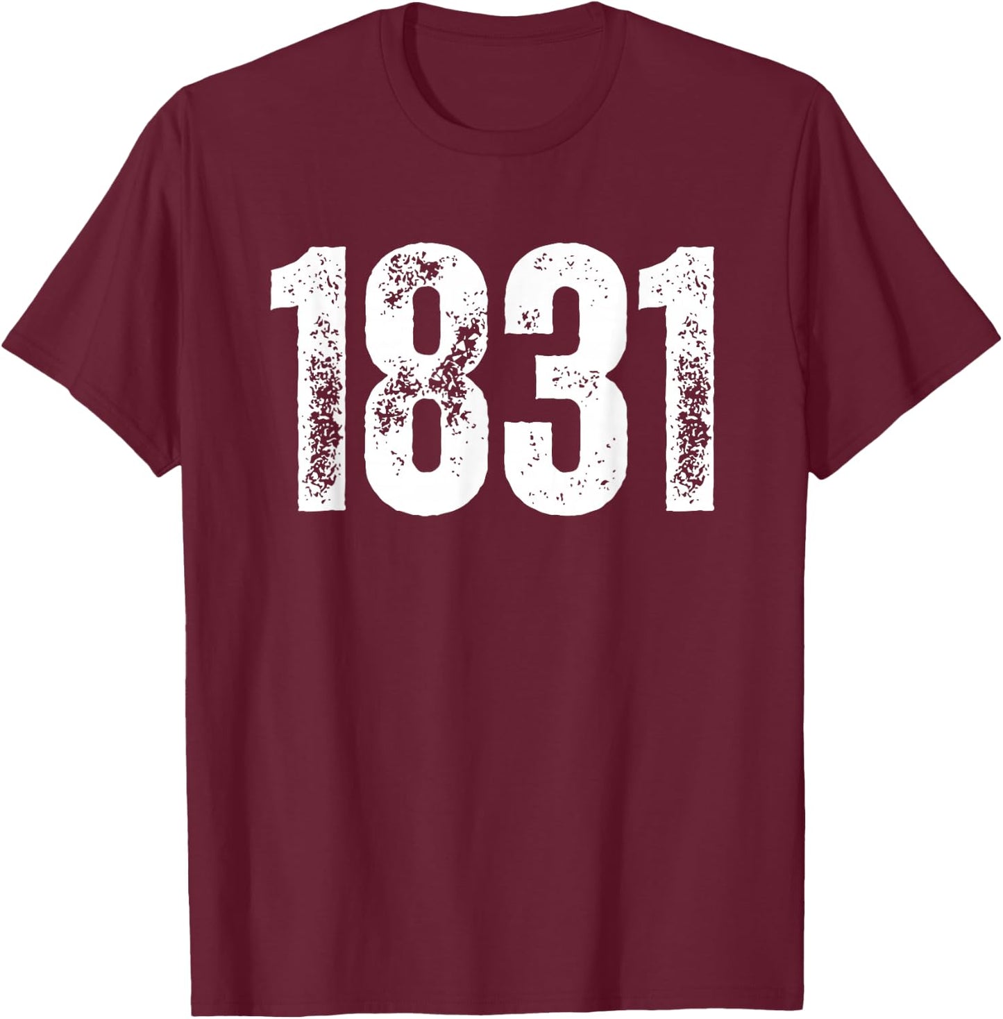 1831 T-Shirt - T-Shirt | Maroon