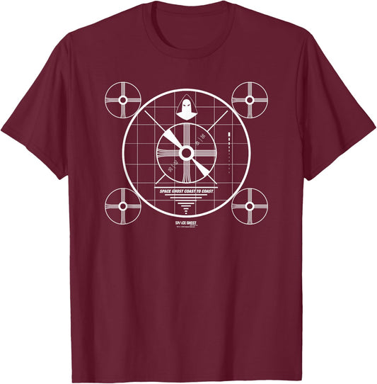 Space Ghost Coast to Coast Coast to Coast T-Shirt - T-Shirt | Maroon