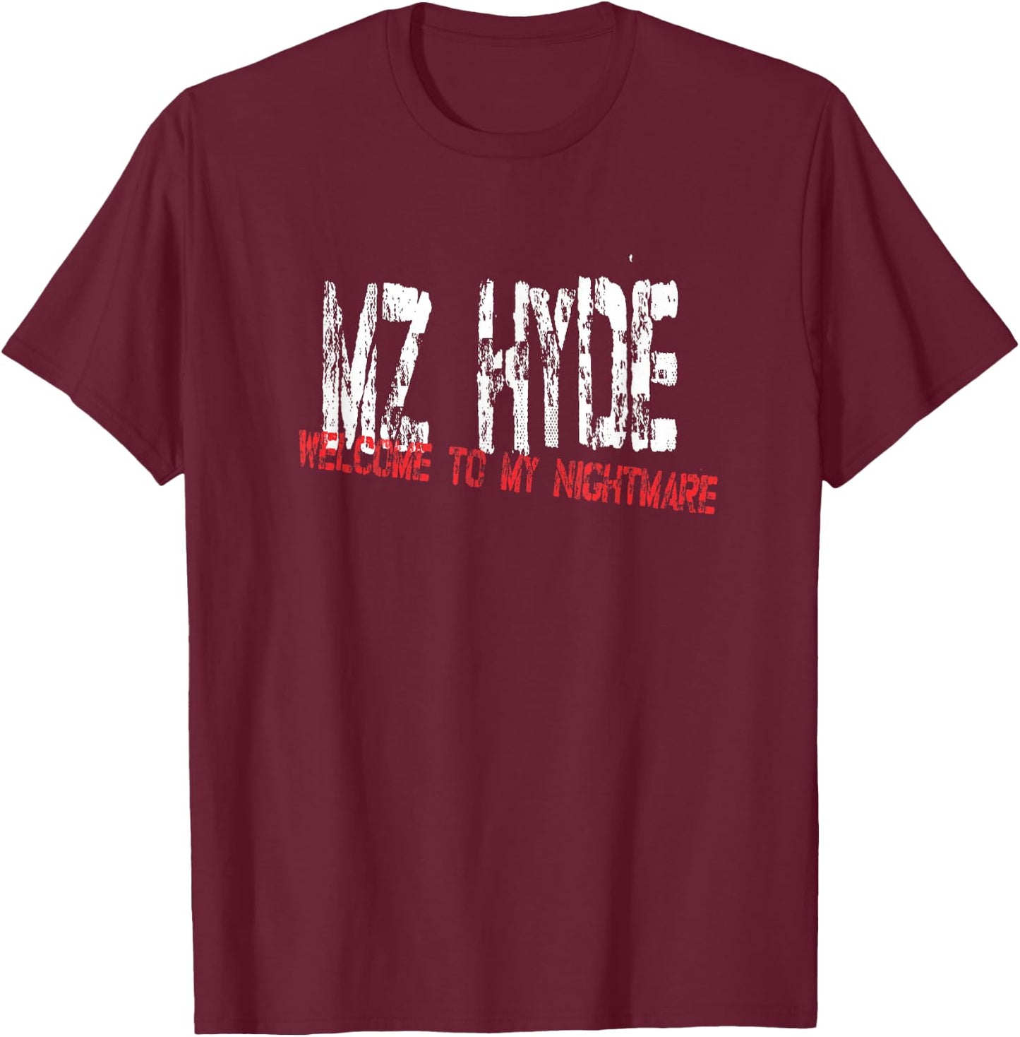 MZ Hyde Graphic t Shirt T-Shirt - T-Shirt | Maroon