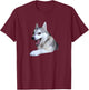 Pun Bad Joke Husky Advice Dog Meme Men Women Girls Kids T-Shirt - T-Shirt | Maroon