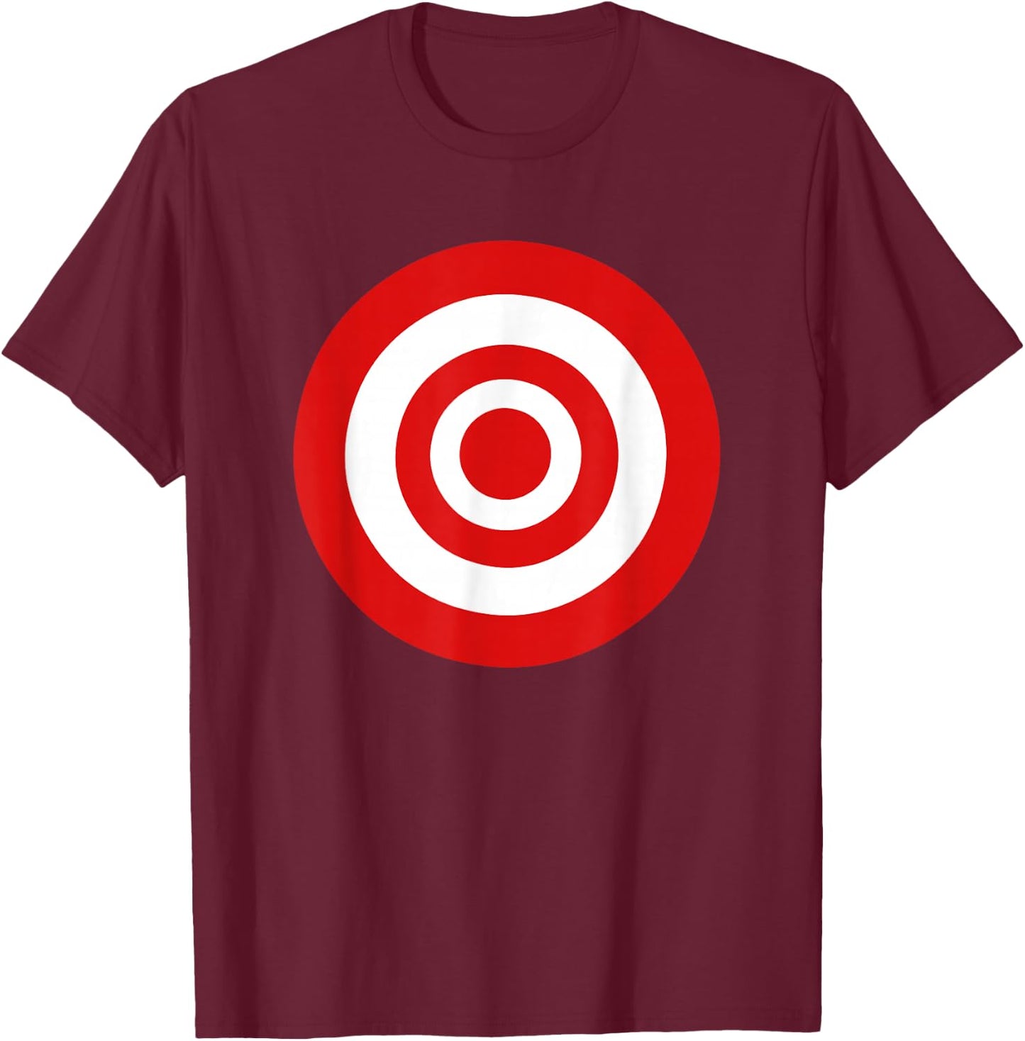 Bullseye Dart Board Dartboard Target T-Shirt - T-Shirt | Maroon