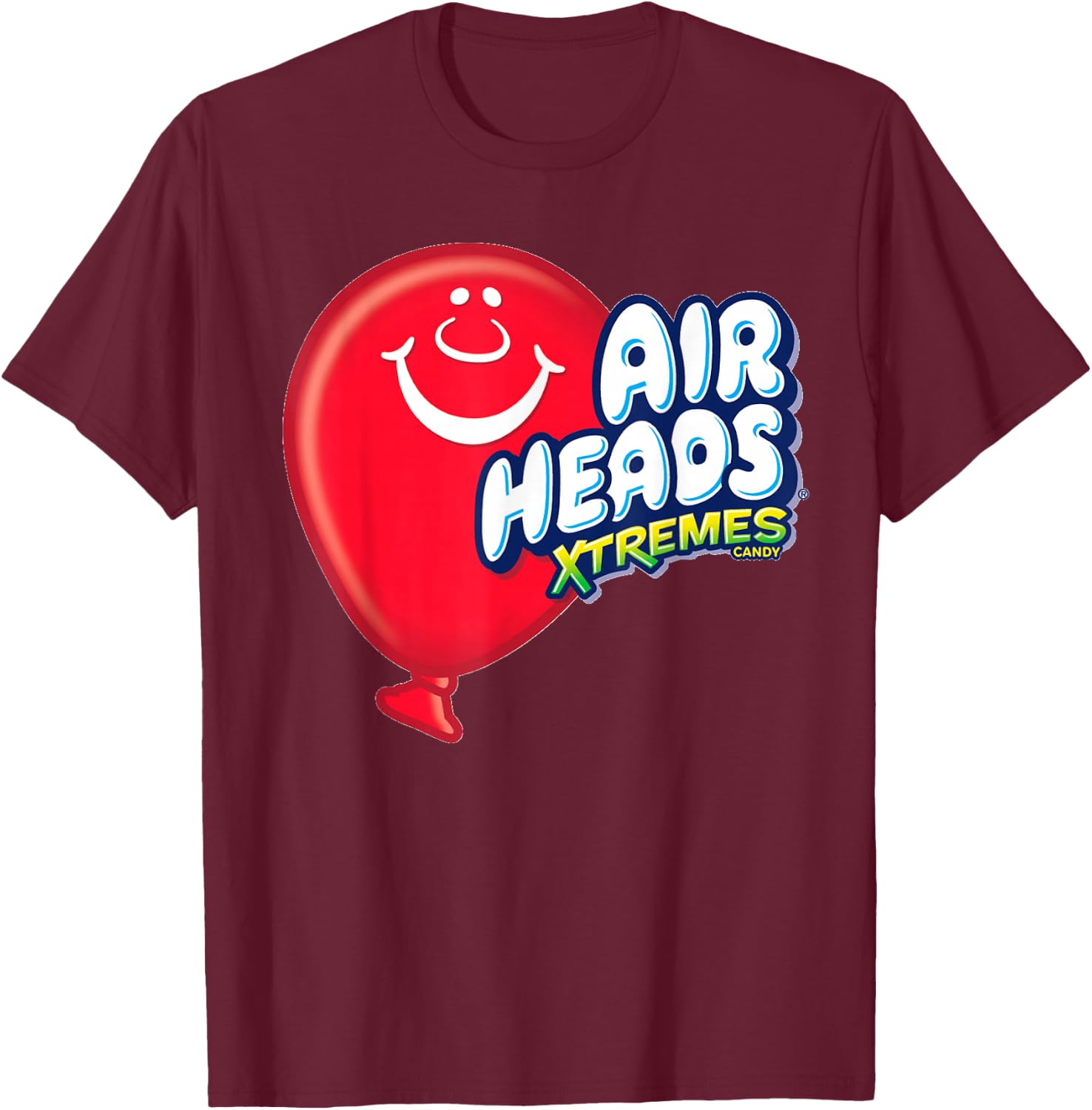 Airheads Logo Xtremes T-Shirt - T-Shirt | Maroon