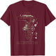 KOSH Wittman Regional Airport Oshkosh WI. Art T-Shirt - T-Shirt | Maroon