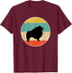 Keeshond Dog Gift T-Shirt - T-Shirt | Maroon
