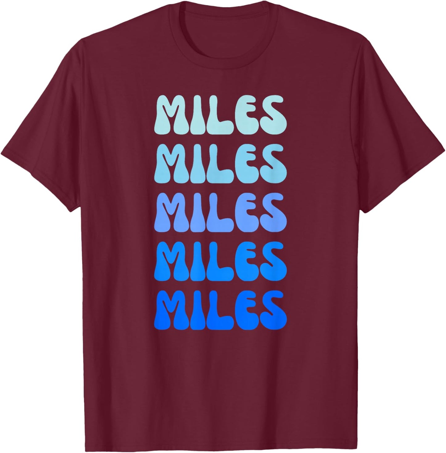 Miles T-Shirt - T-Shirt | Maroon