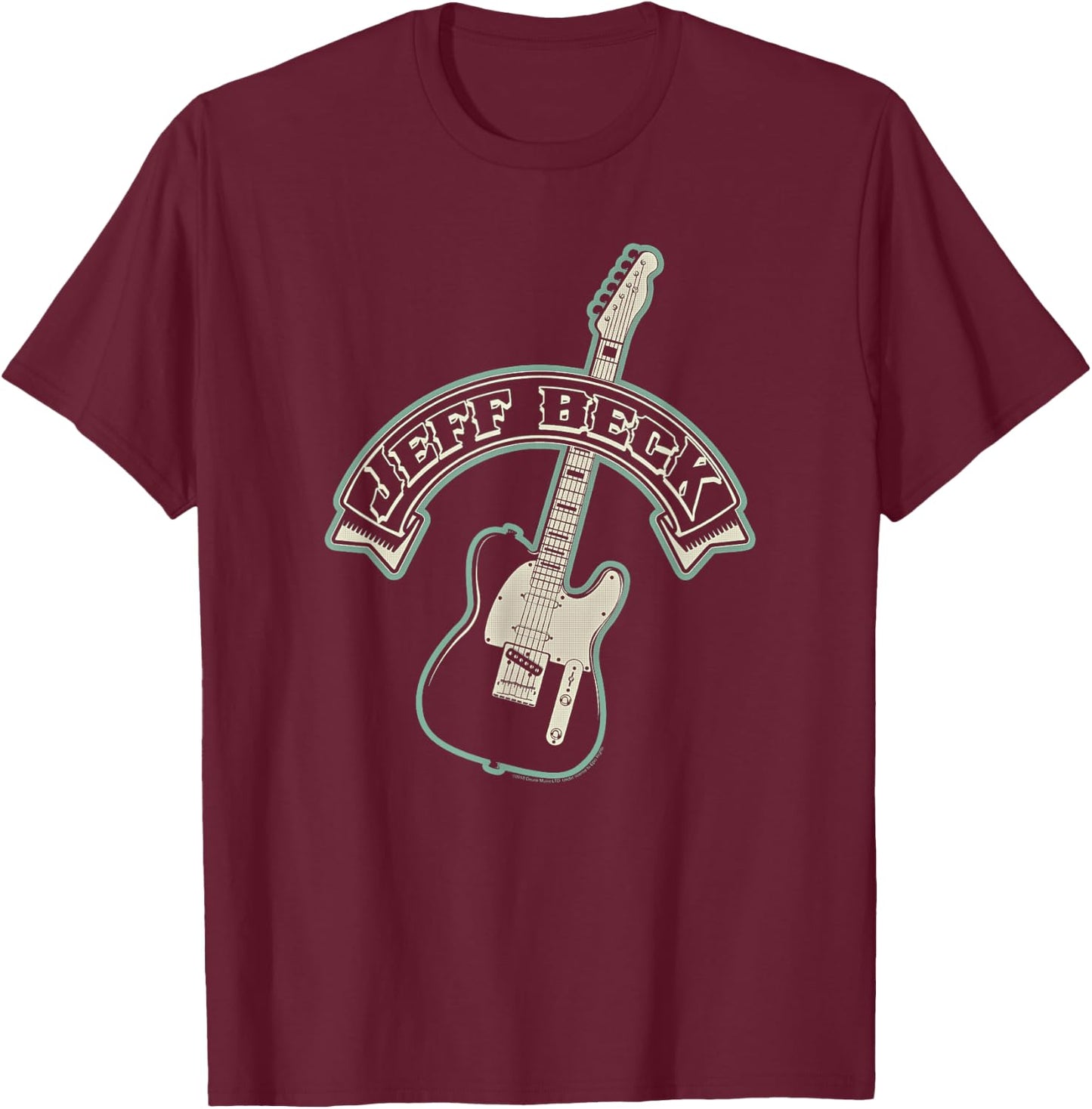 Jeff Beck - Come Dancing T-Shirt - T-Shirt | Maroon