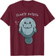 Floaty Potato Funny Manatee Sea Animal Manatees Potatoes T-Shirt - T-Shirt | Maroon