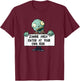 Zombie Creepy Scary Design image for Kids Boys Girls Clothes T-Shirt - T-Shirt | Maroon