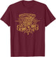 In Crust We Trust - Funny Pizza Addict T-Shirt - T-Shirt | Maroon