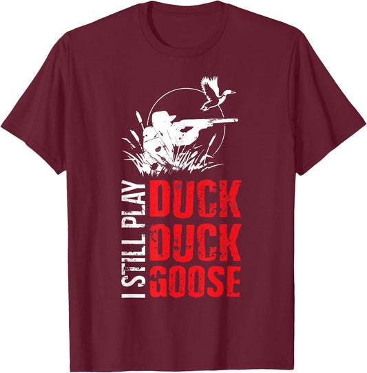 Funny Duck Hunting T-Shirt - T-Shirt | Maroon