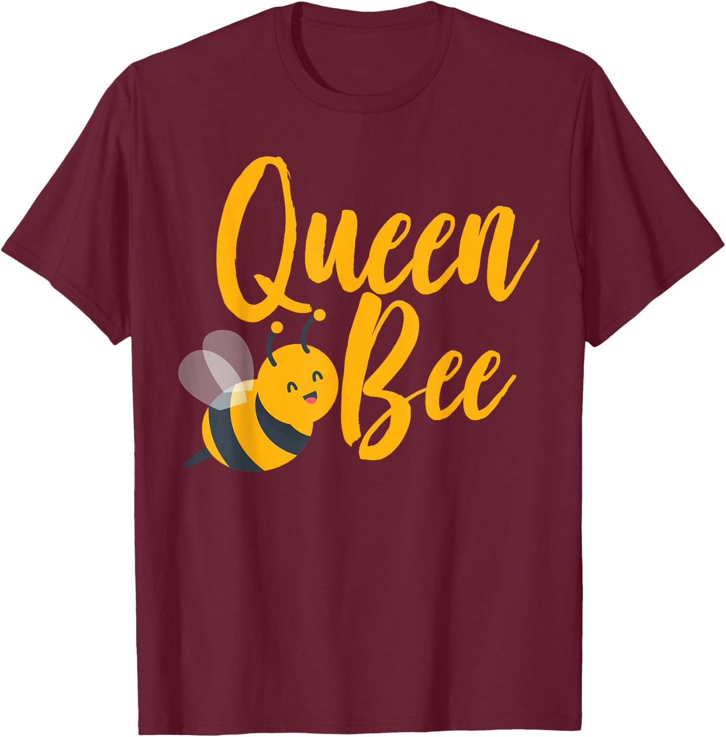 Queen Bee Beehive Bee Keeping T-Shirt - T-Shirt | Maroon