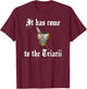 It has come to the Triarii Roman Soldier T-Shirt - T-Shirt | Maroon