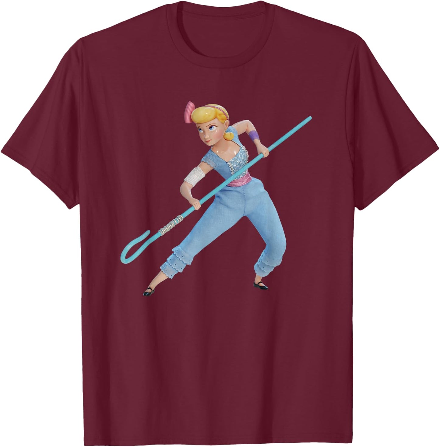 Disney Pixar Toy Story 4 Bo Peep Always Ready T-Shirt - T-Shirt | Maroon