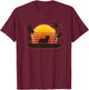 Welsh Corgi Pembroke Welsh Corgi Cardigan T-Shirt - T-Shirt | Maroon
