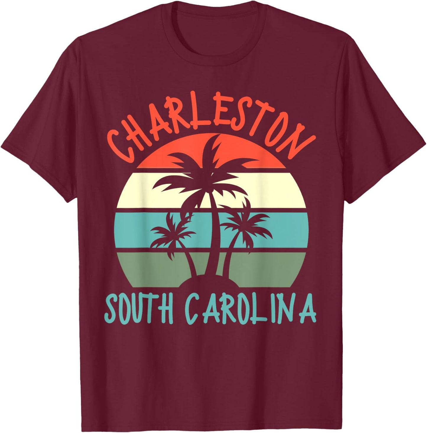 Charleston T-Shirt - T-Shirt | Maroon