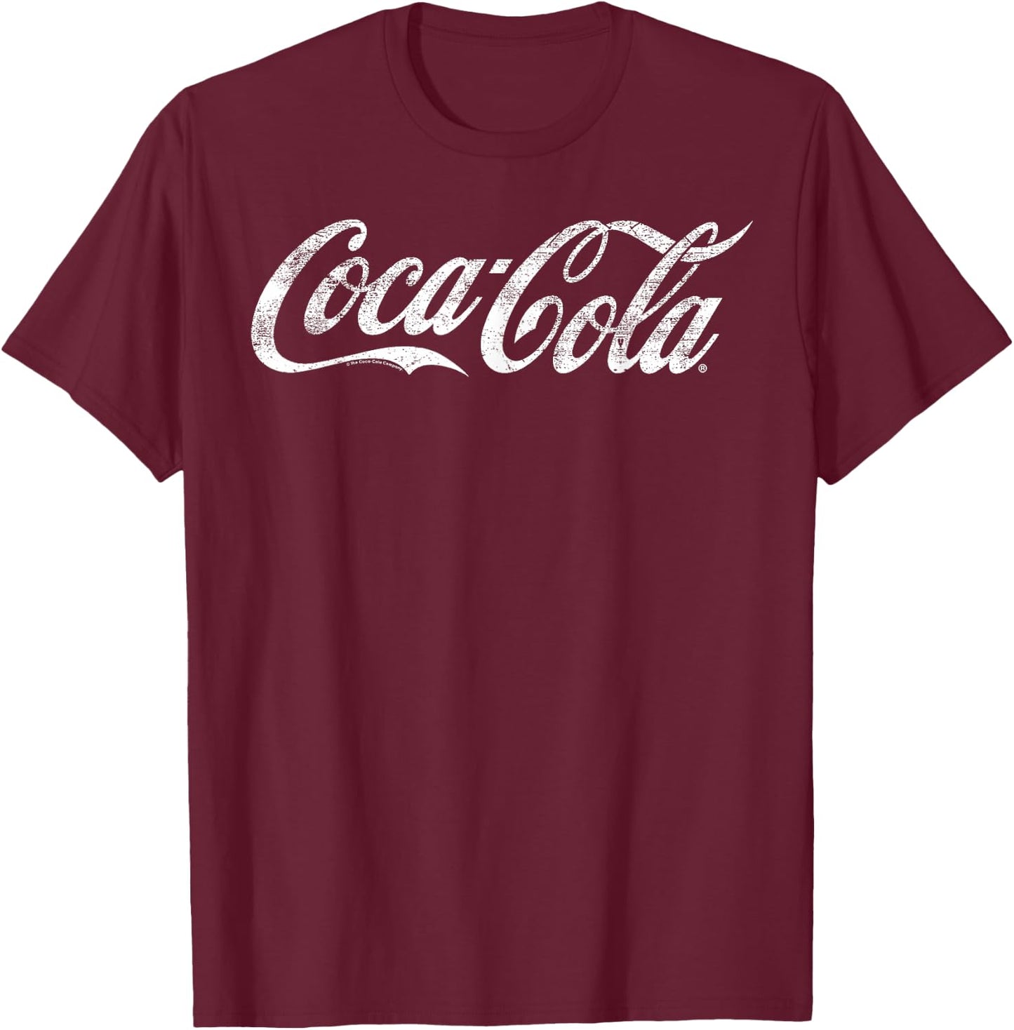 Coca-Cola - Classic Script Logo T-Shirt - T-Shirt | Maroon