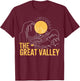 Land Before Time Sunrise Over The Great Valley T-Shirt - T-Shirt | Maroon