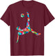 Soccer Player Sports Kids Boys Men Soccer T-Shirt - T-Shirt | Maroon