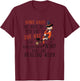 Sometimes you have to put on the hat to remind them Shirt T-Shirt - T-Shirt | Maroon