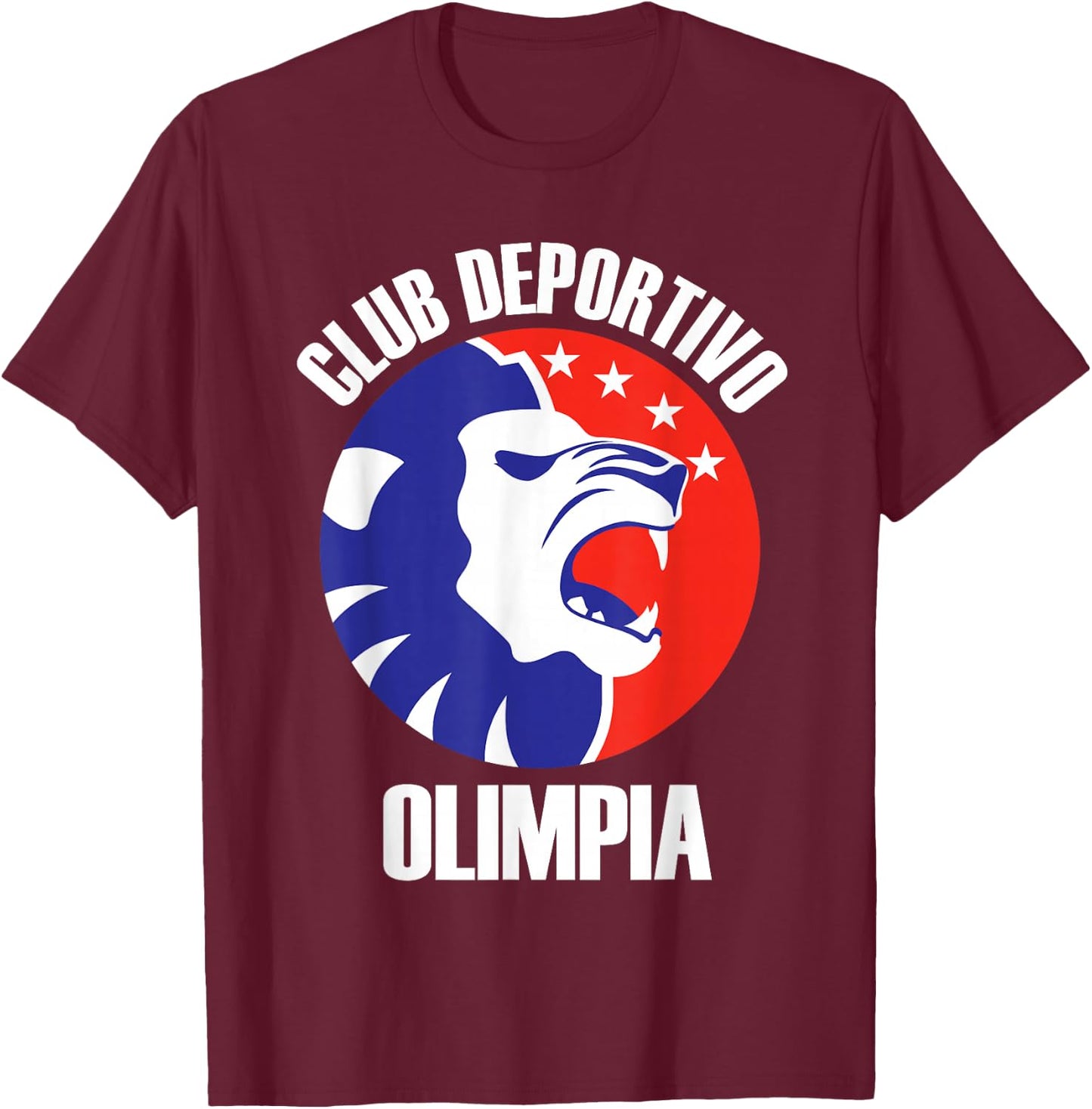 Olimpia Honduras Shirt - Camiseta del Olimpia de Honduras T-Shirt - T-Shirt | Maroon