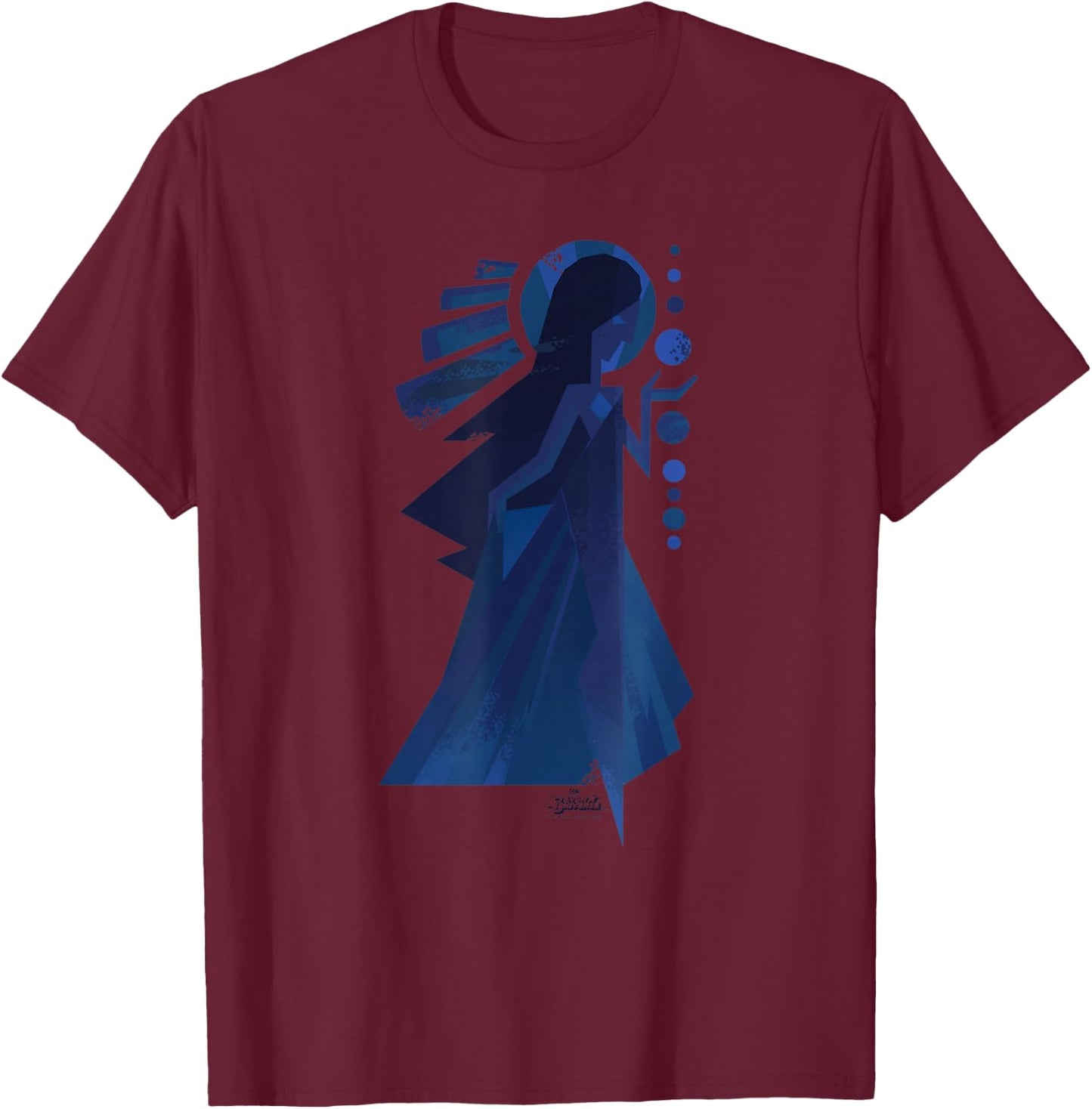 Steven Universe Blue Diamond Mural T-Shirt - T-Shirt | Maroon