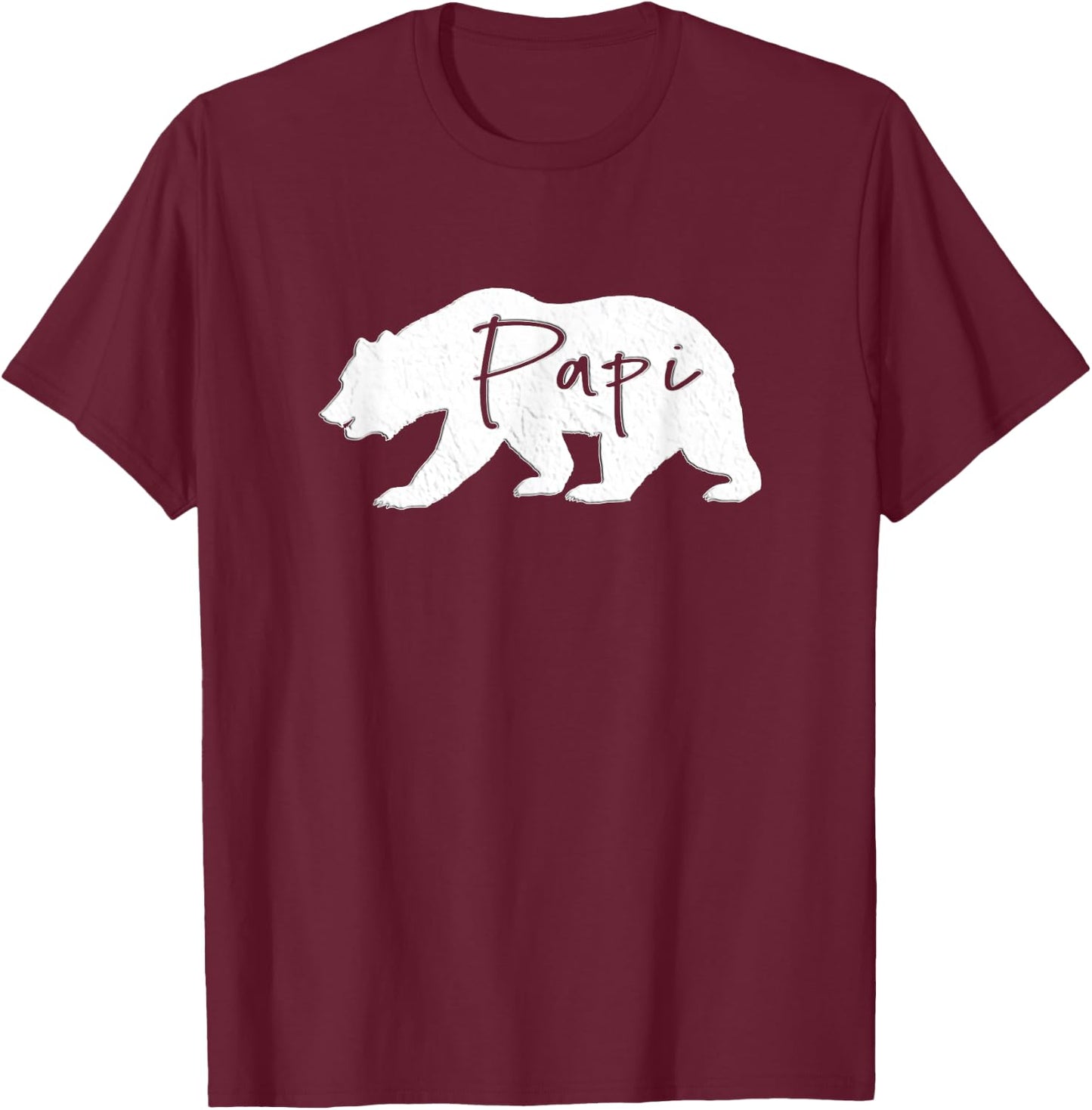 Papi Bear shirt T-Shirt - T-Shirt | Maroon