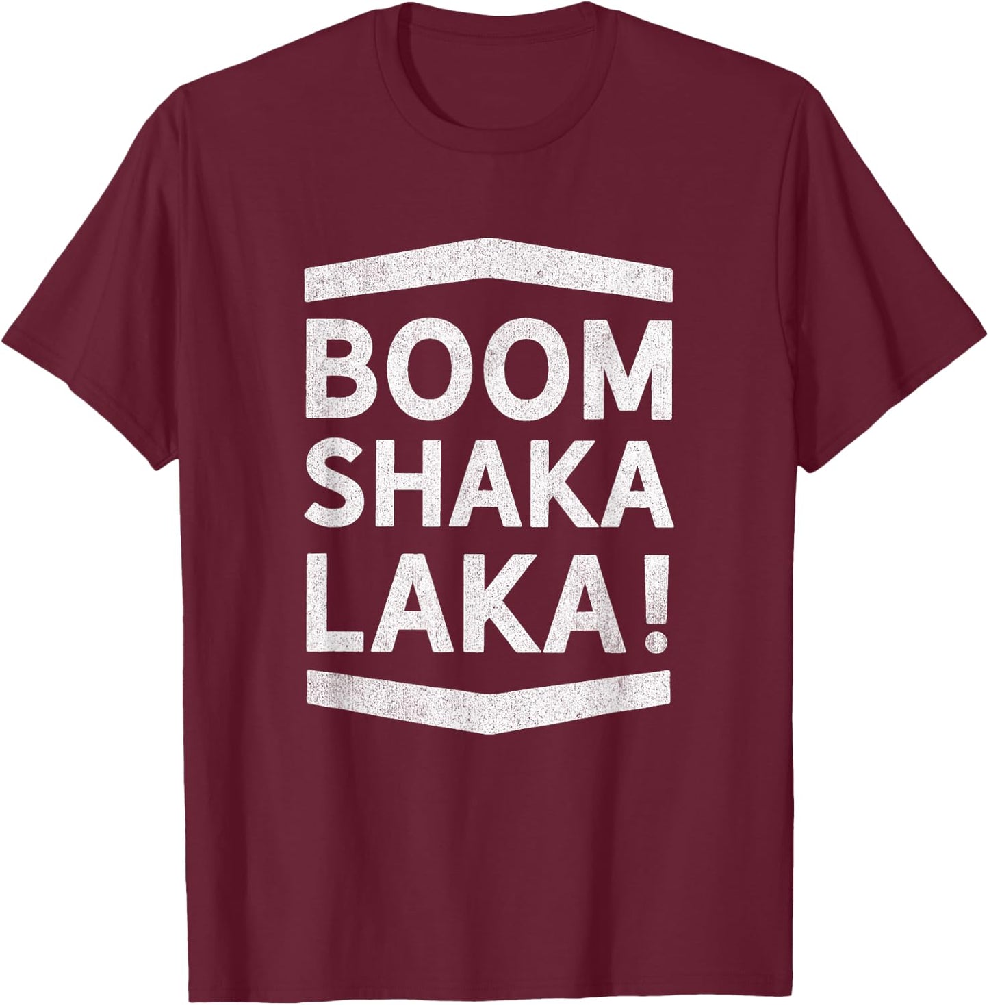 Boomshakalaka Basketball T-Shirt - T-Shirt | Maroon