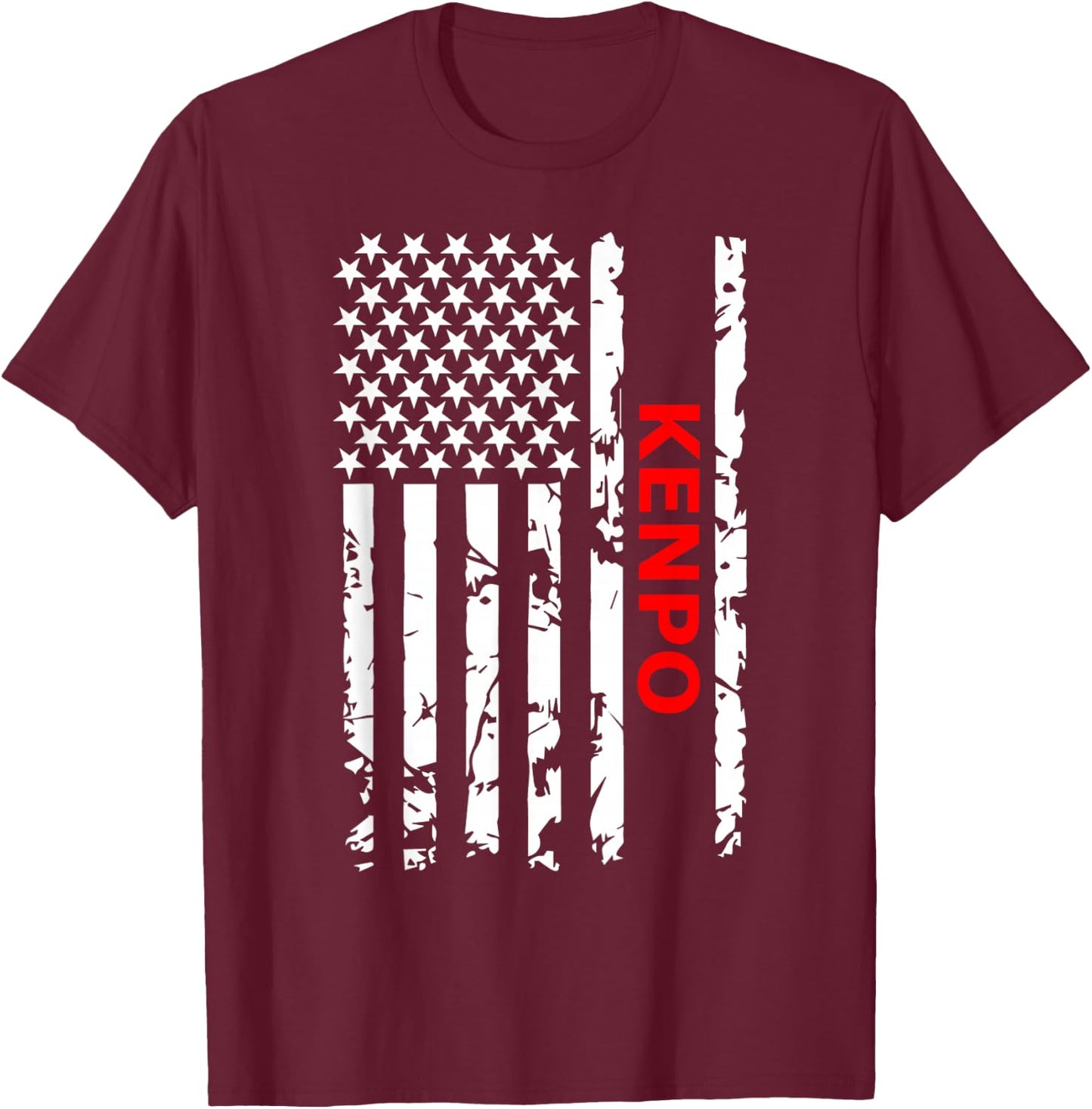Kenpo Karate Martial Arts T-Shirt - T-Shirt | Maroon