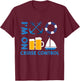 I'm On Cruise Control Exciting Cool Vacation Novelty Shirt T-Shirt - T-Shirt | Maroon