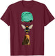 Hoes Bee Lion Shirt T-Shirt - T-Shirt | Maroon
