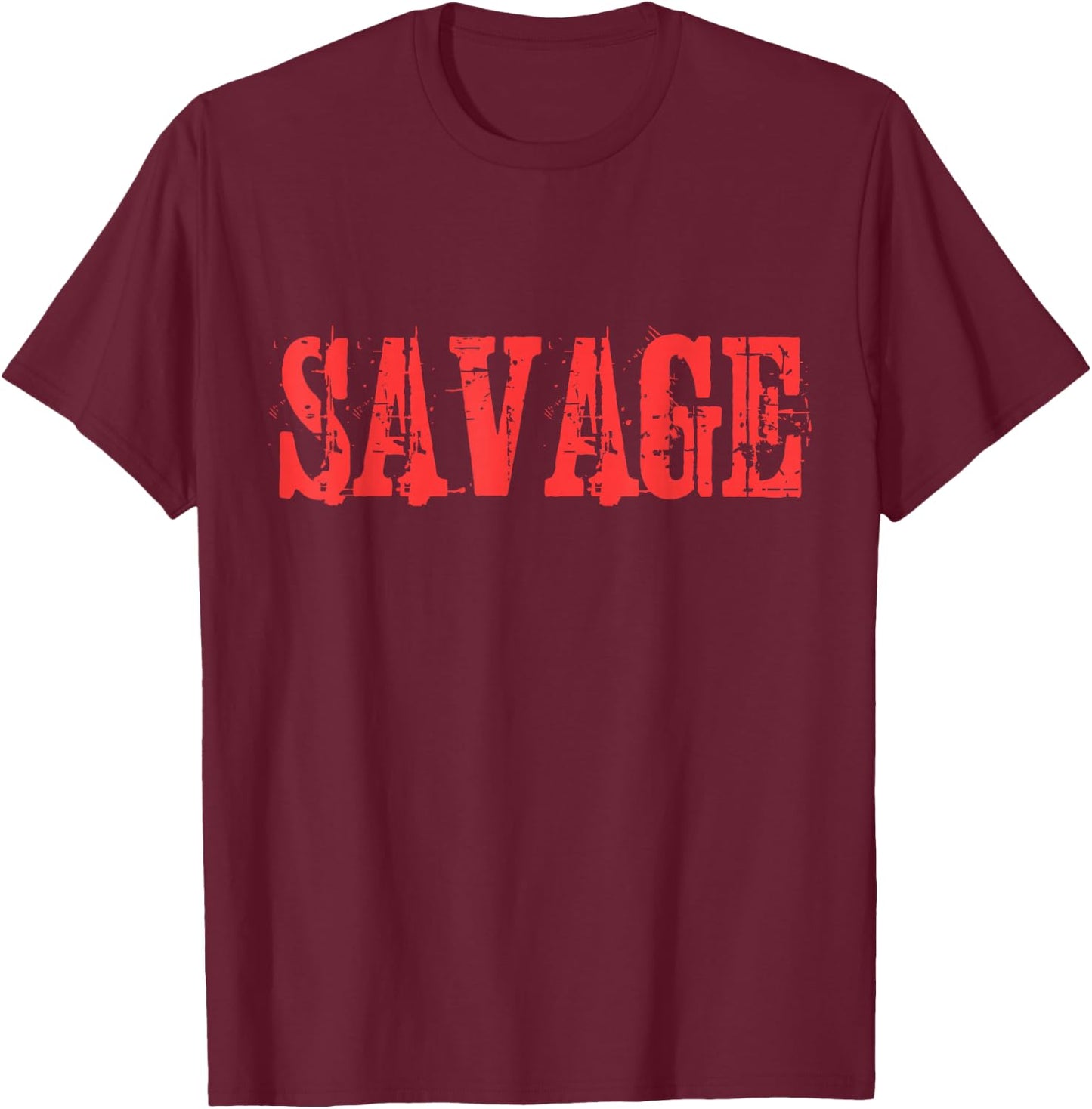 Savage T-Shirt - T-Shirt | Maroon