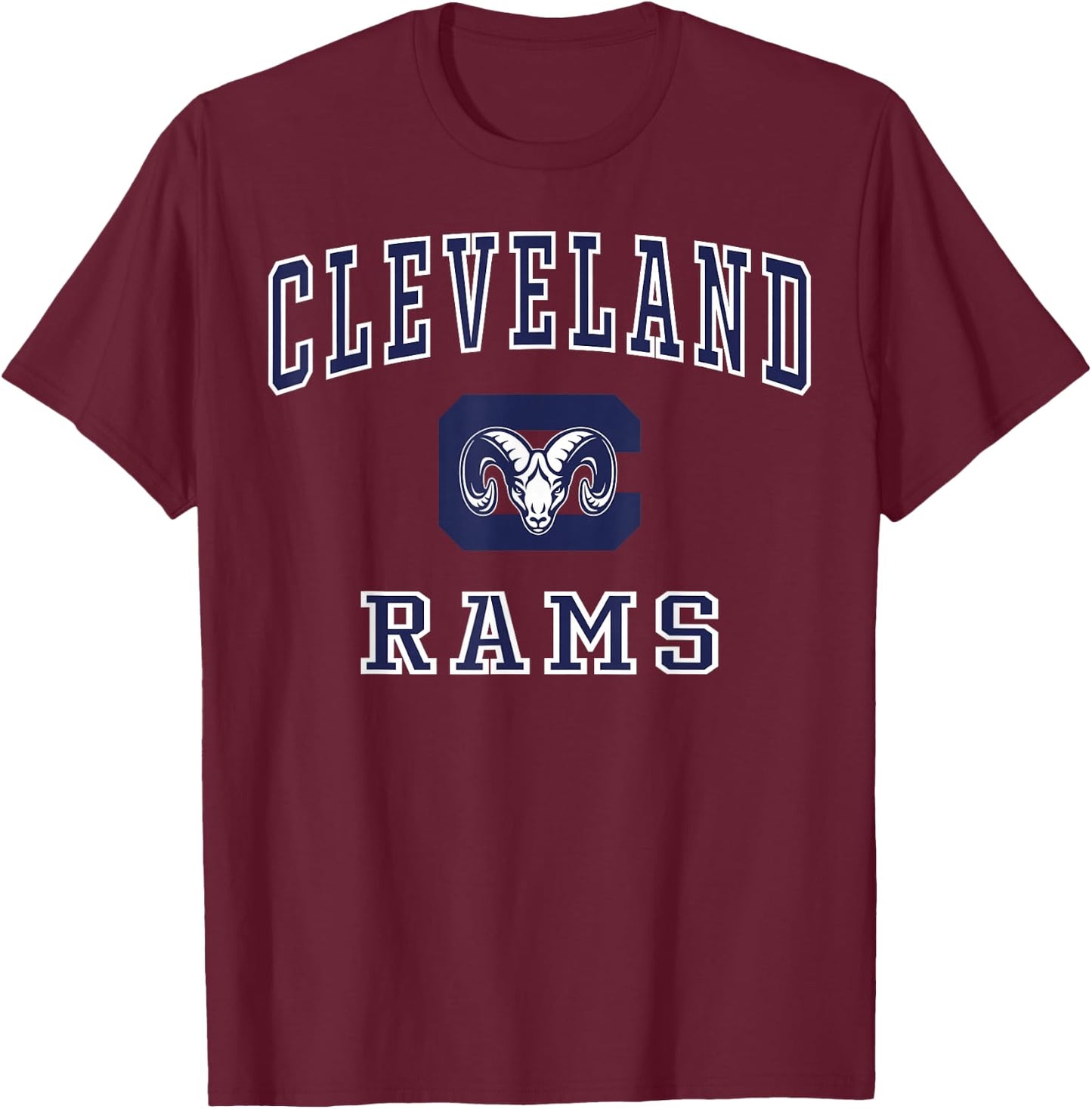 Cleveland High School Rams T-Shirt - T-Shirt | Maroon
