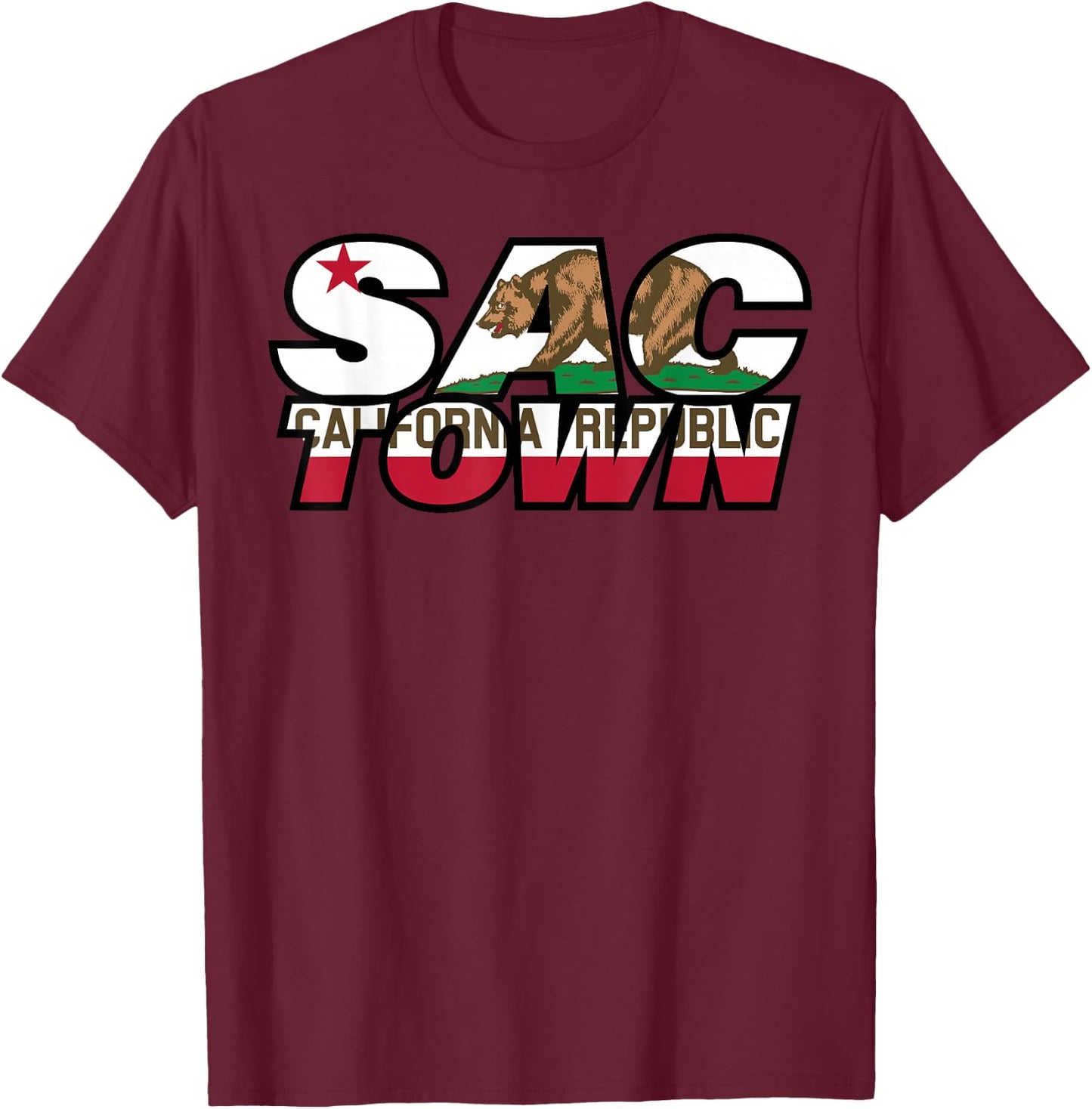 Sacramento Republic Sac Town Shirt with Kids Women T-Shirt - T-Shirt | Maroon
