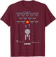 Star Trek: The Original Series Pixel Space Battle T-Shirt - T-Shirt | Maroon