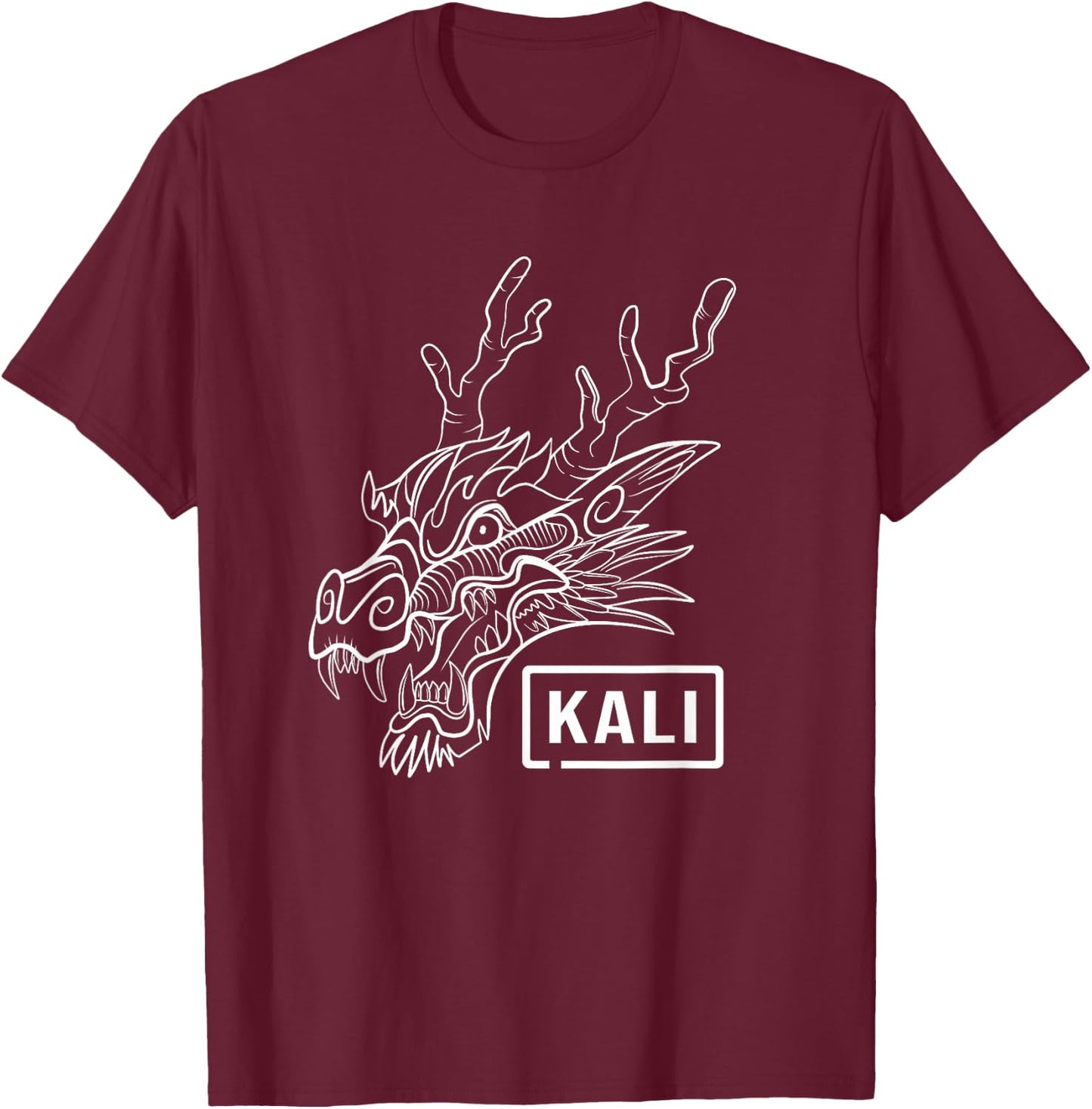 Kali Linux Hacker Techie Gift Network Engineer T-Shirt - T-Shirt | Maroon