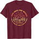 And Into the Woods I Go to Lose My Mind and Find My Soul Tea T-Shirt - T-Shirt | Maroon