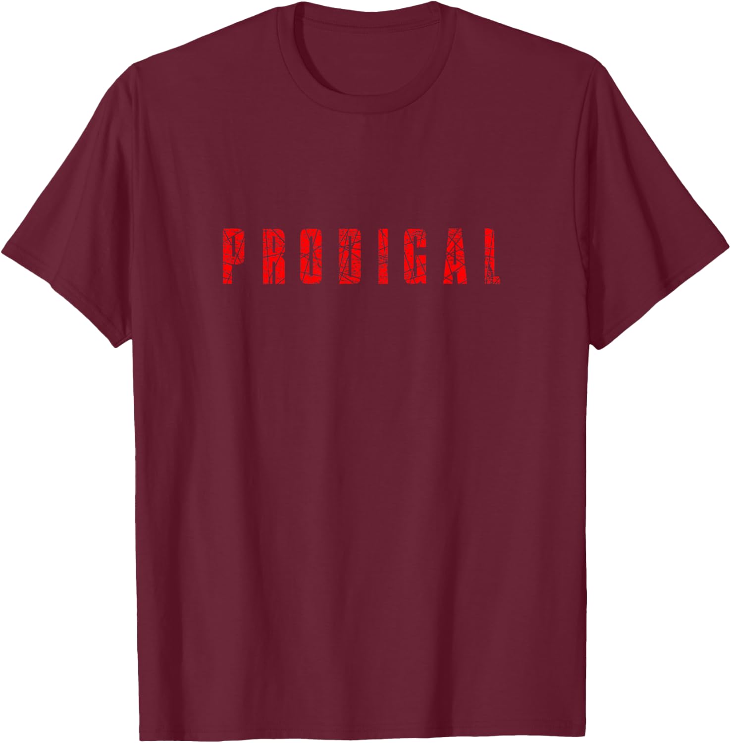 Prodigal Christian . Christian Fashion shirt T-Shirt - T-Shirt | Maroon