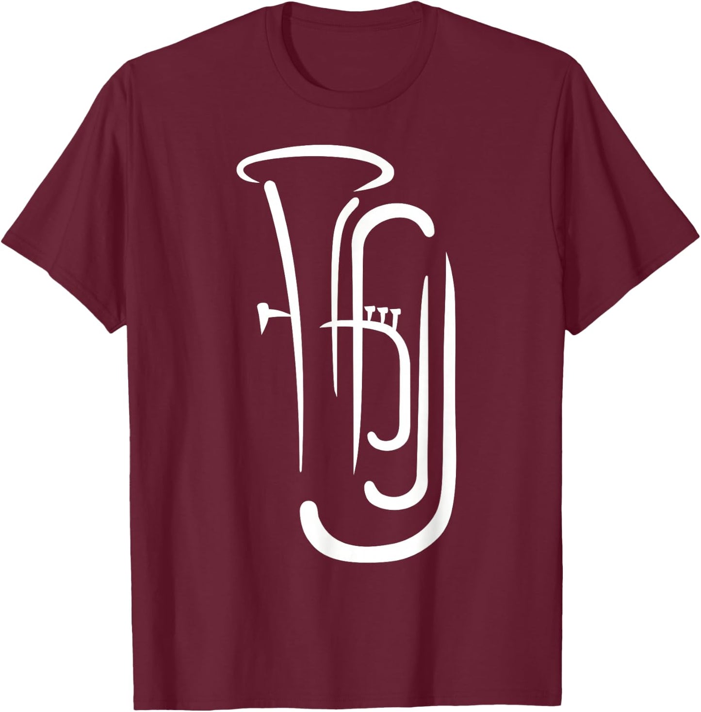 Tuba T-Shirt - T-Shirt | Maroon