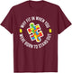 Why Fit In When You Were Born To Stand Out Autism T apparel T-Shirt - T-Shirt | Maroon