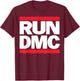 Run DMC Official Logo T-Shirt - T-Shirt | Maroon