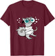 Crazy Mushroom-E The Squirrel T-Shirt - T-Shirt | Maroon