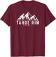 Tahoe Rim Trail T-Shirt - T-Shirt | Maroon