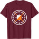 Orienteering - Orienteer Compass T-Shirt - T-Shirt | Maroon