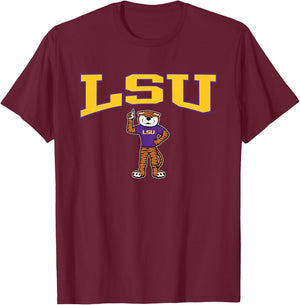 Kids LSU Tigers Kid's Mike Gray Officially Licensed T-Shirt - T-Shirt | Maroon