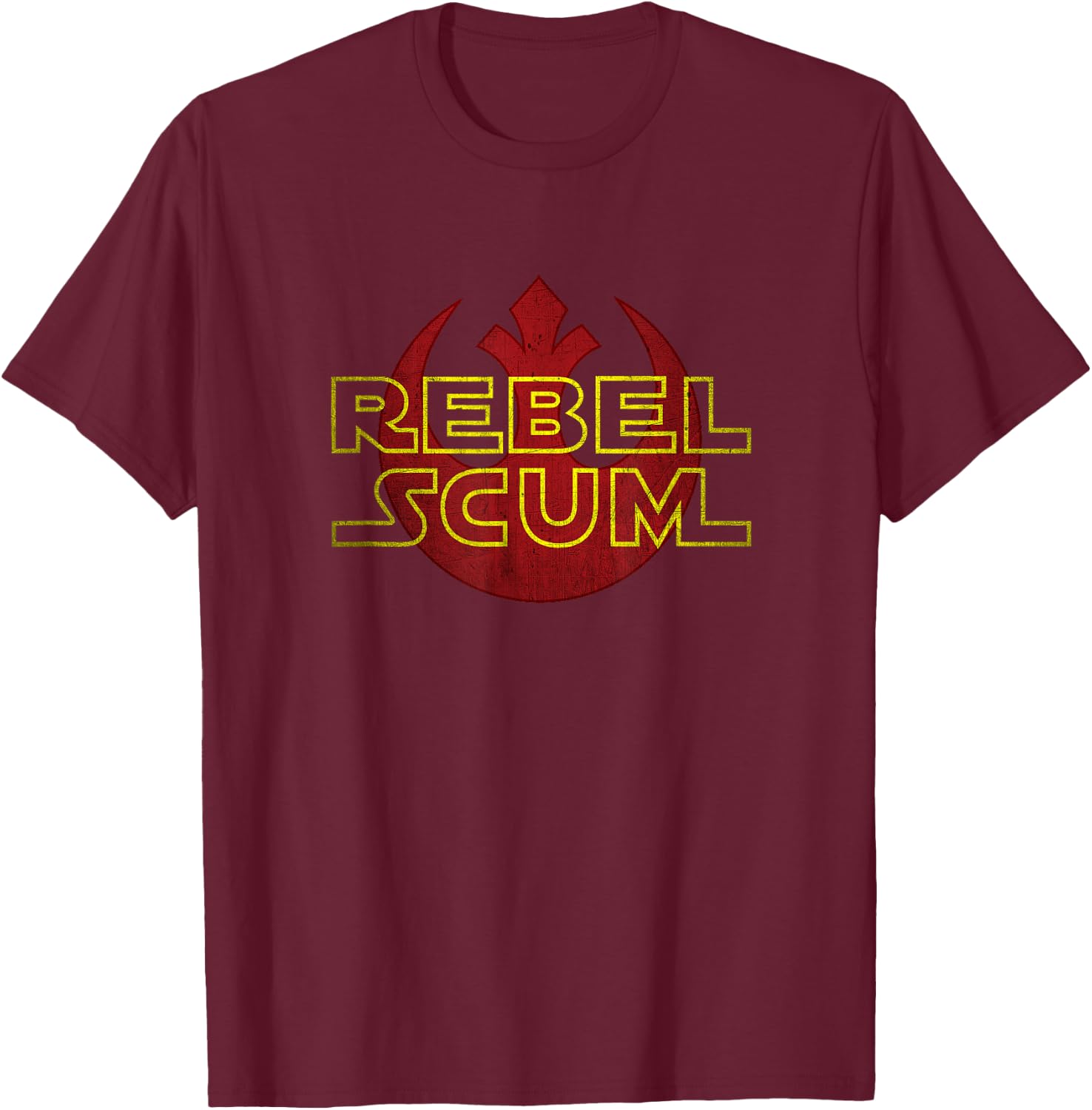 Rebel Scum T-Shirt - T-Shirt | Maroon