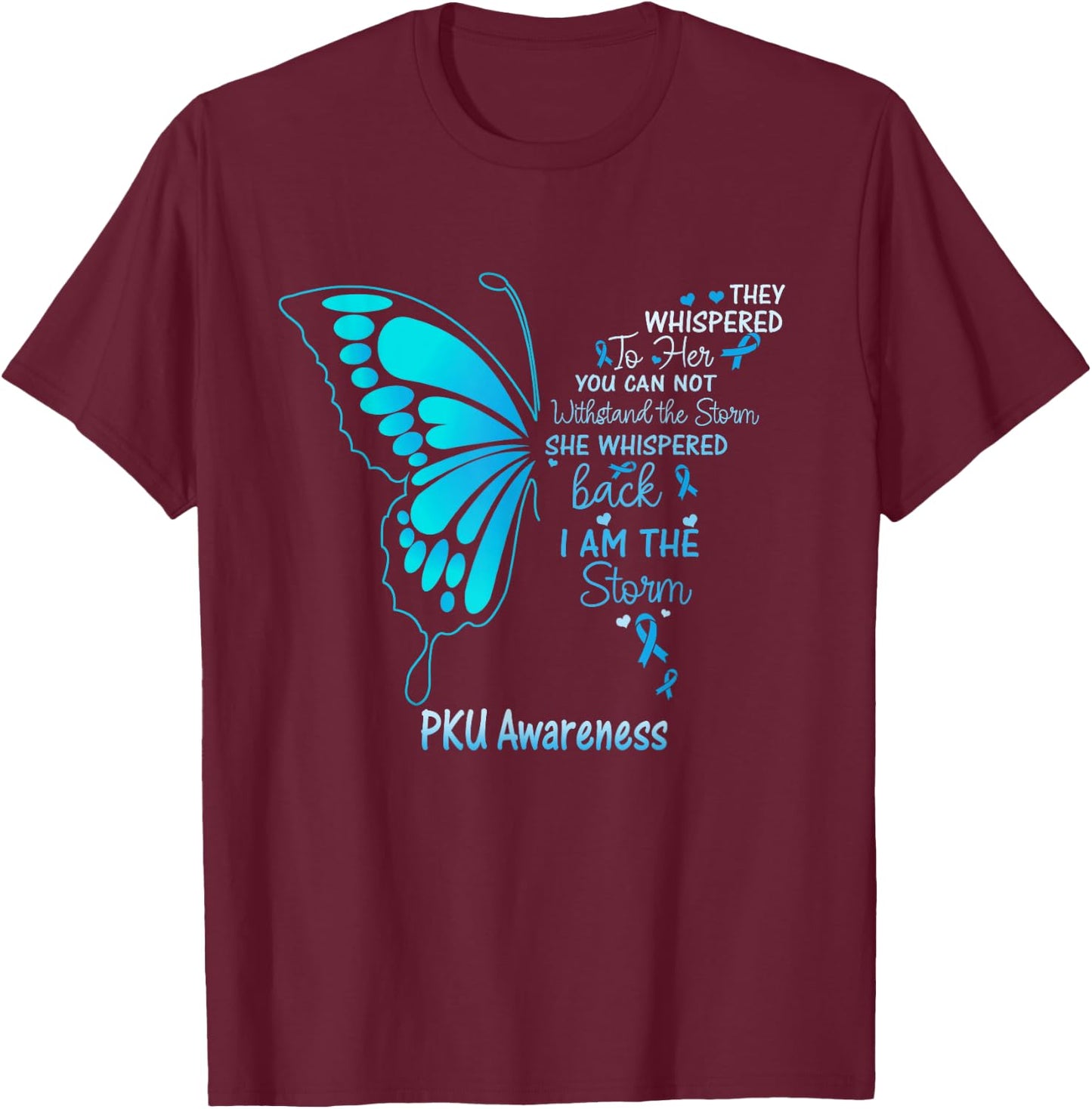 PKU I am the Storm T-Shirt - T-Shirt | Maroon